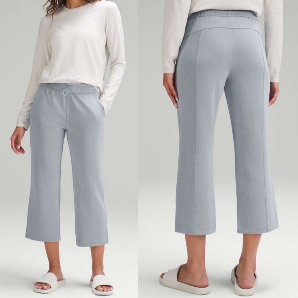lululemon | Softstreme High Rise Straight Leg Cropped Pant Chambray
